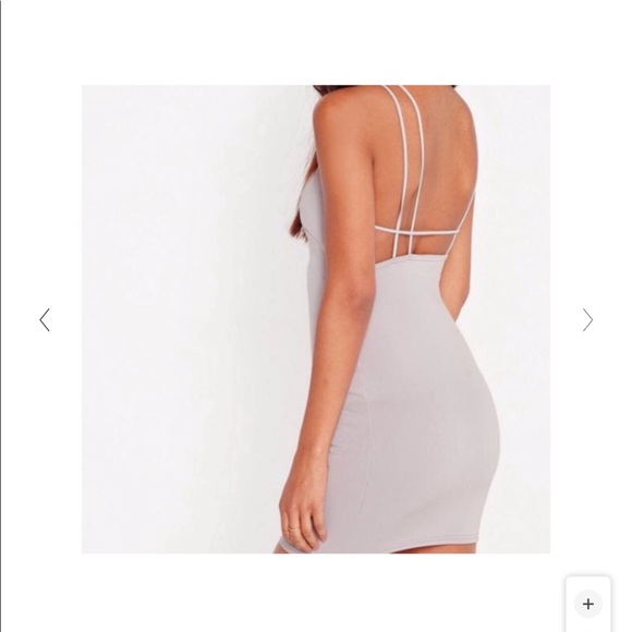 |Missguided| Strappy Scuba Bodycon Dress - Picture 3 of 4